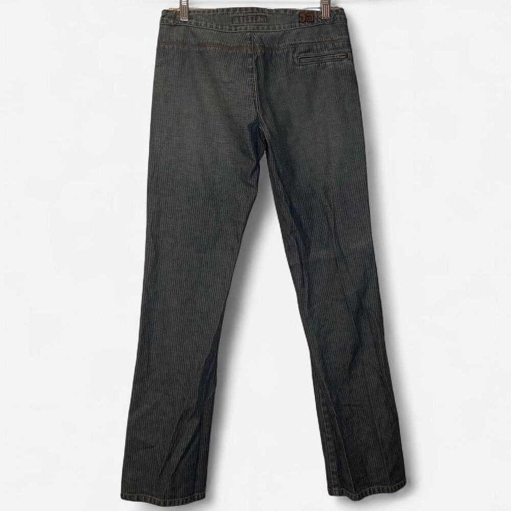 Joe’s Jeans Vintage Y2K Pinstripe Low Rise Straight Leg Jeans Size 28 - Picture 3 of 7
